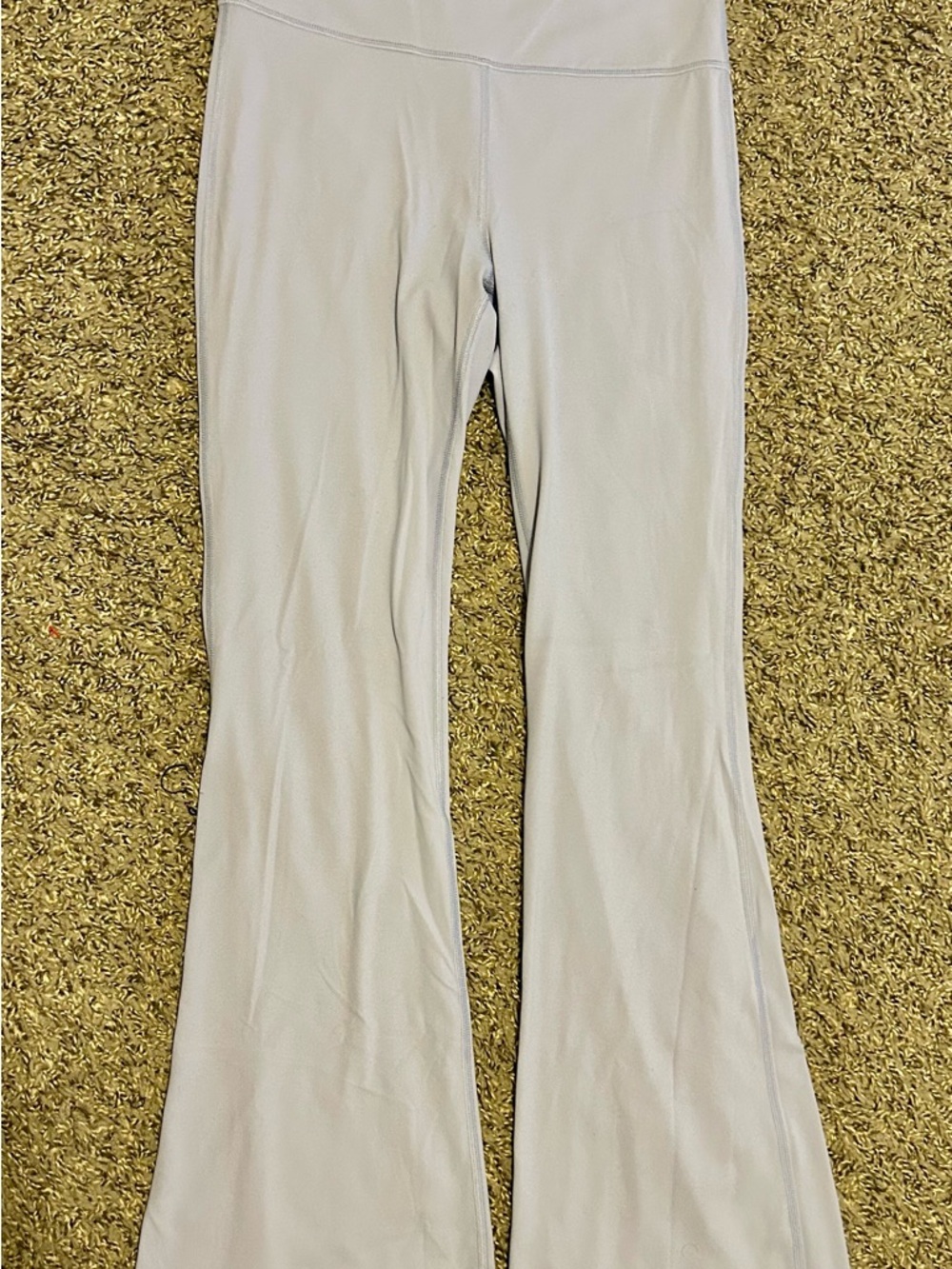 Light Purple Flare Leg Active Pants